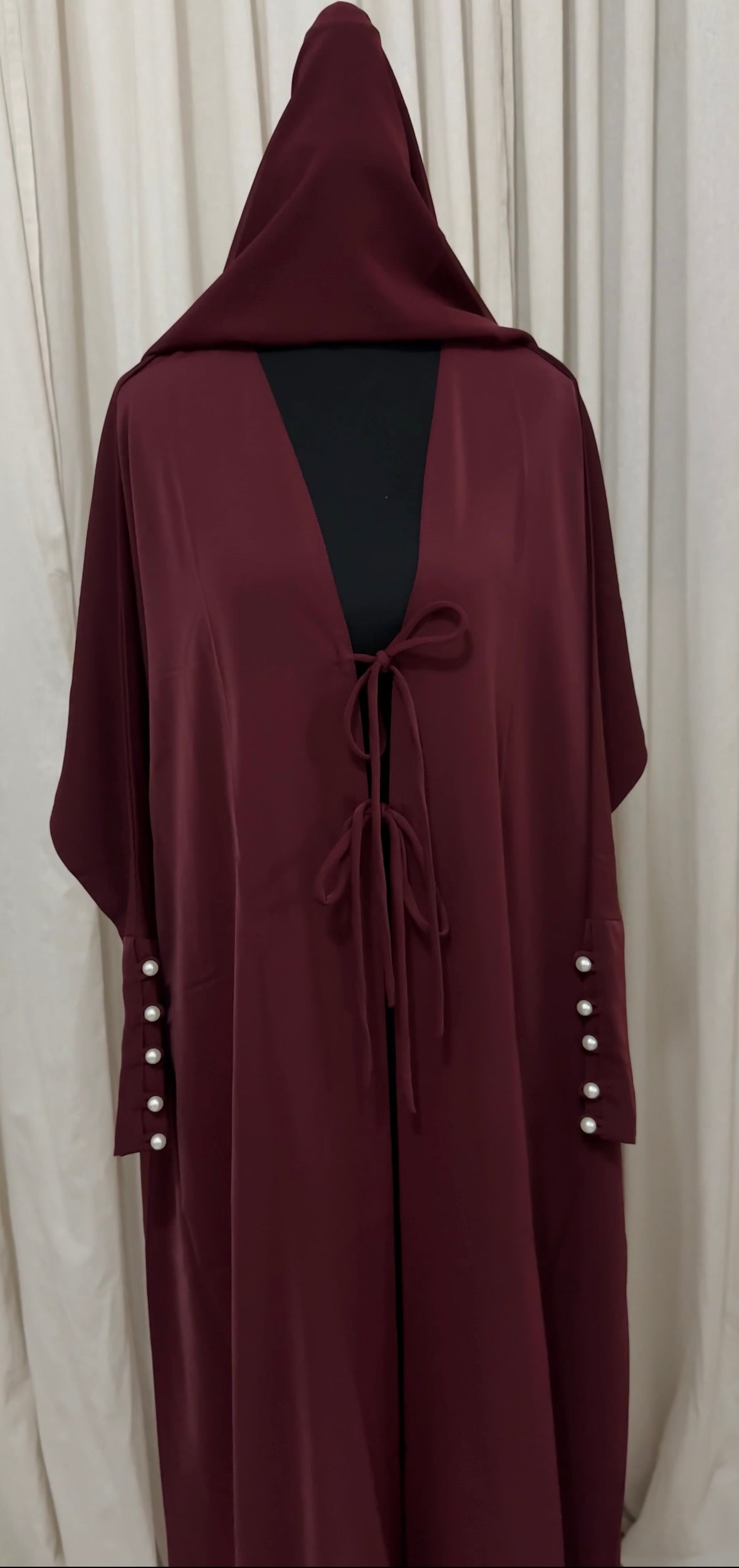 PEARL TIE ABAYA