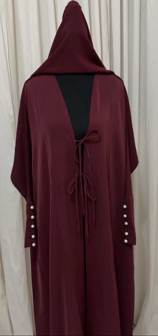 PEARL TIE ABAYA