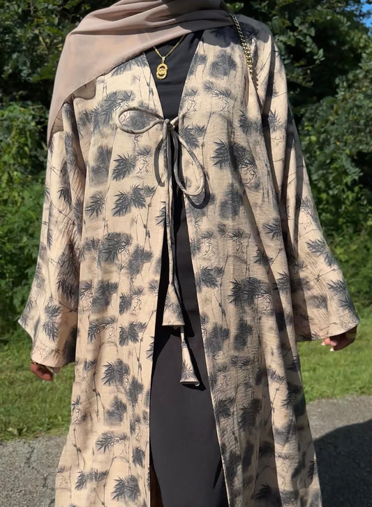 WIDE ARM TIE ABAYA